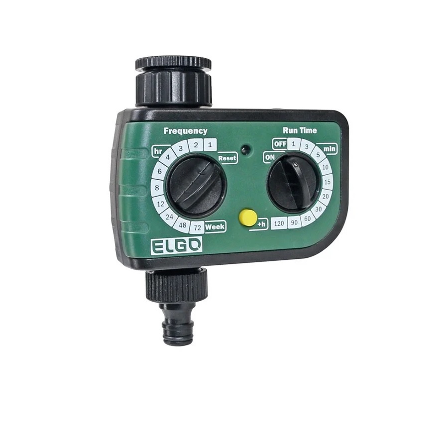 Bộ tưới cây nhỏ giọt 12 béc kết hợp  TIMER ELGO WT-218