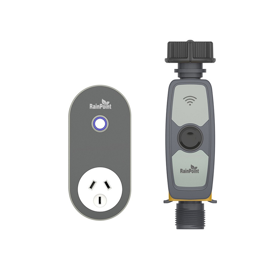 Bộ van tưới nước tự động RainPoint bằng wifi dùng pin