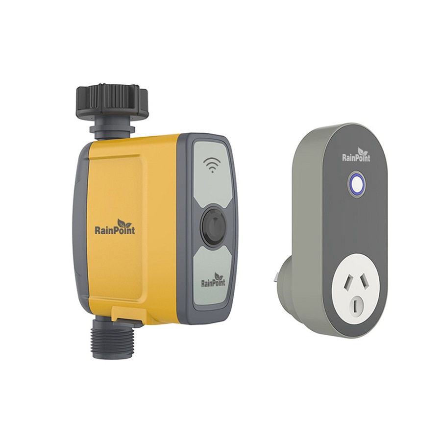 Bộ van tưới nước tự động RainPoint bằng wifi dùng pin