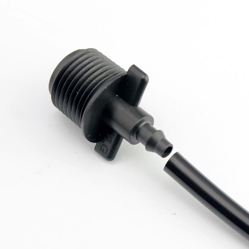 Chân ren 21 đầu gài cắm ống 6mm