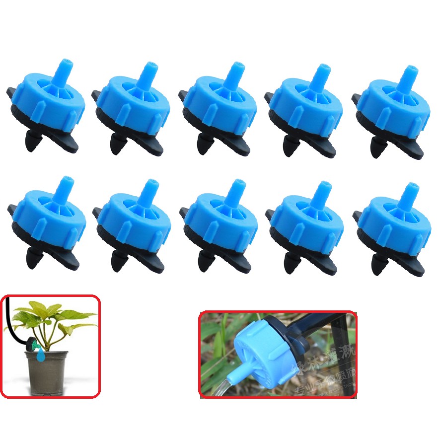 Ống tưới nhỏ giọt 15 béc nhỏ giọt điều áp kết hợp 15 béc phun sương