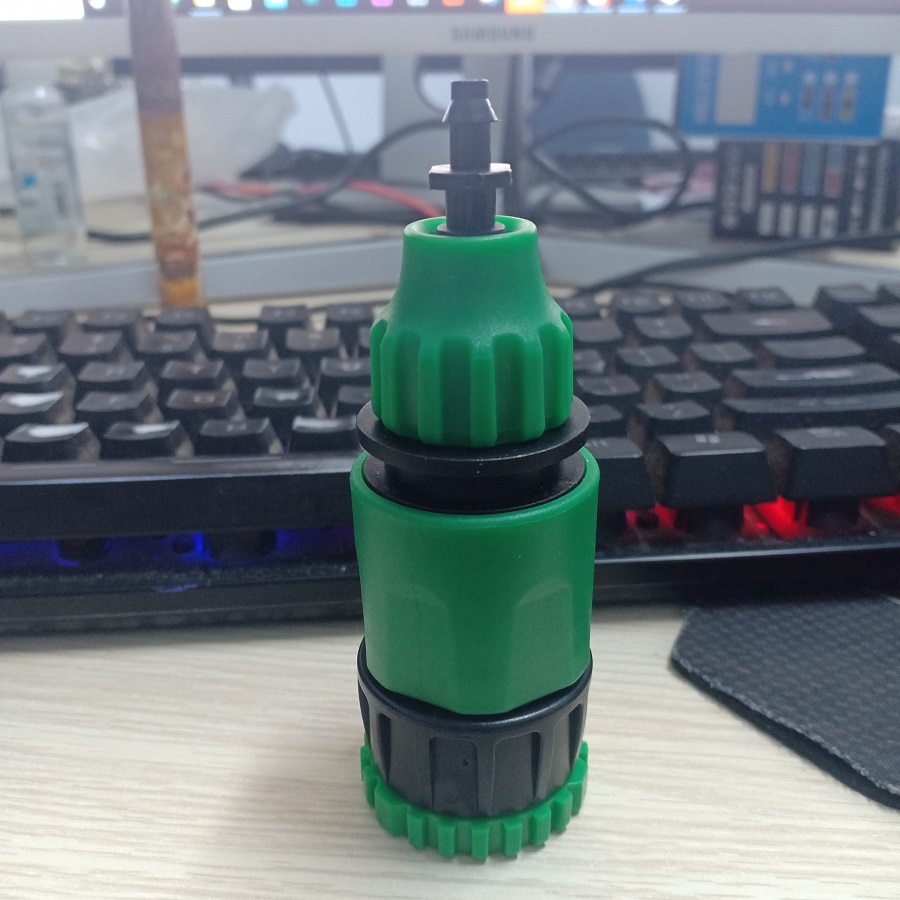 Cút nối nhanh từ vòi nước ra ống PE 10mm hoặc 6mm