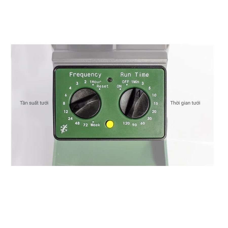 Hệ thống tưới nhỏ giọt tự động 12 béc - Timer ELGO