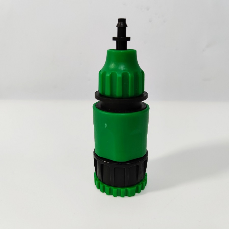 Khớp nối nhanh 25/21 ra 10/6 bằng nhựa ( nối đầu vòi nước ) dùng cho nhỏ giọt