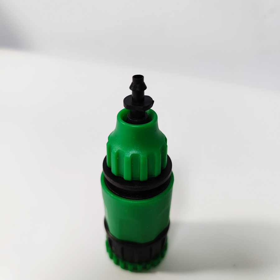 Khớp nối nhanh 25/21 ra 10/6 bằng nhựa ( nối đầu vòi nước ) dùng cho nhỏ giọt