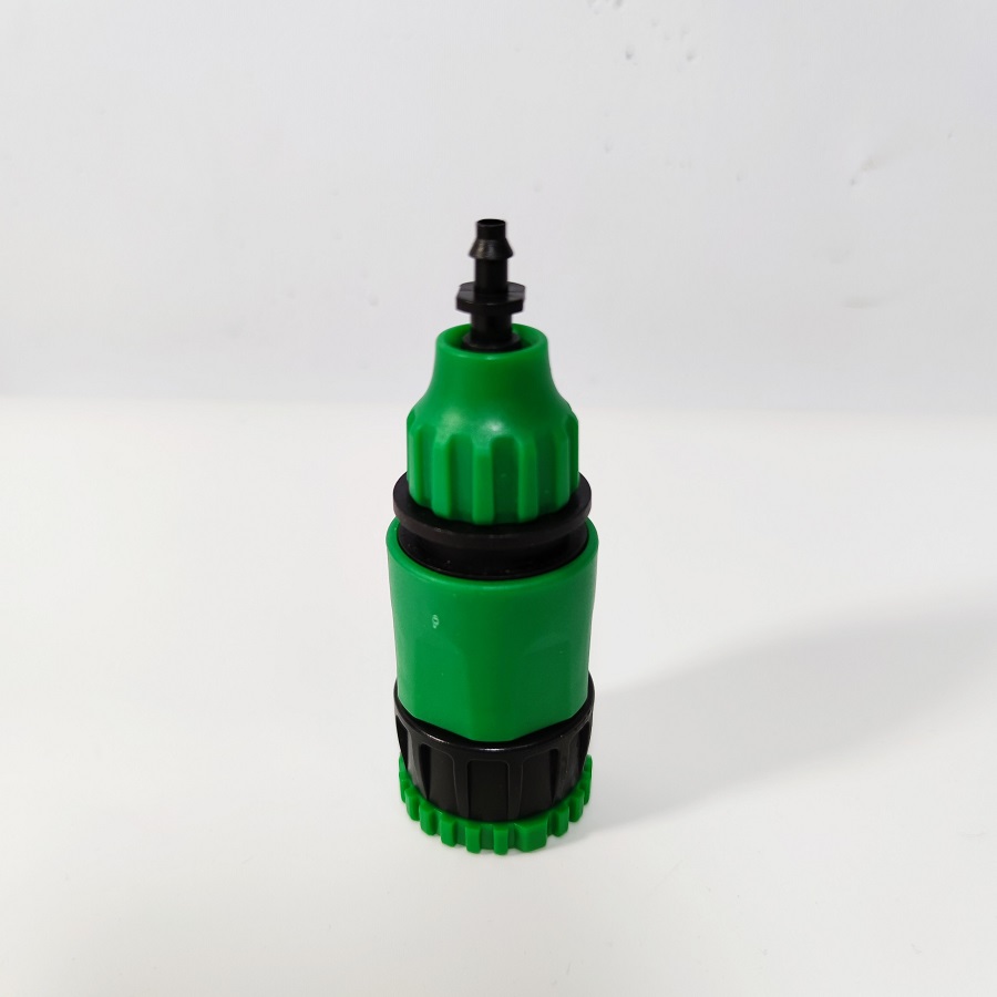 Khớp nối nhanh 25/21 ra 10/6 bằng nhựa ( nối đầu vòi nước ) dùng cho nhỏ giọt