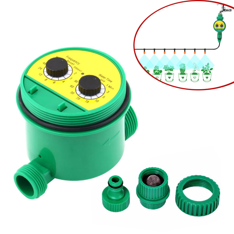 Trọn bộ tưới nhỏ giọt có điều áp hẹn giờ tự động 20 béc