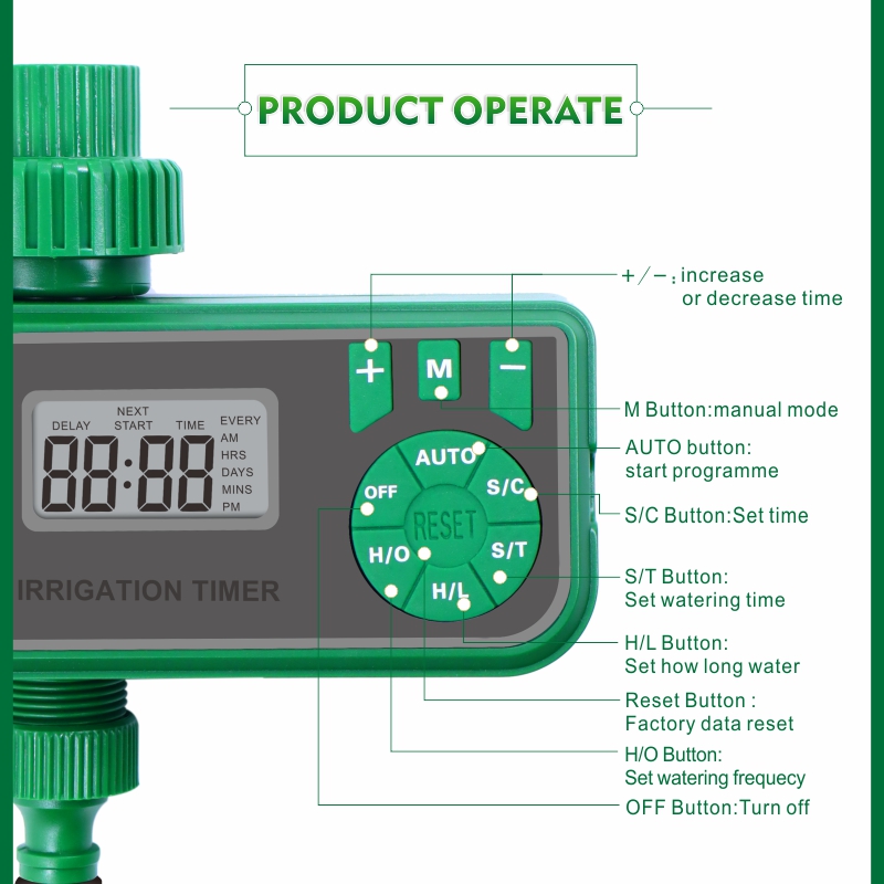 Van Hẹn giờ tưới phun tưới tự động DH607