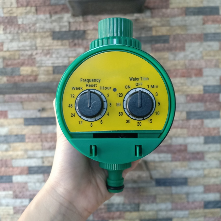 Van Hẹn giờ tưới phun tưới tự động DH606 - dùng bằng PIN tiện lợi