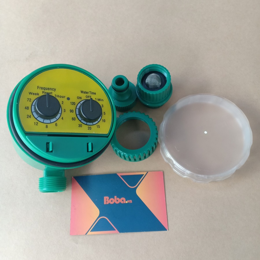 Van Hẹn giờ tưới phun tưới tự động DH606 - dùng bằng PIN tiện lợi