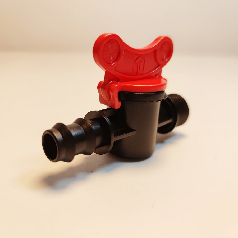 Van khóa ren ngoài 21 ra ống 16mm