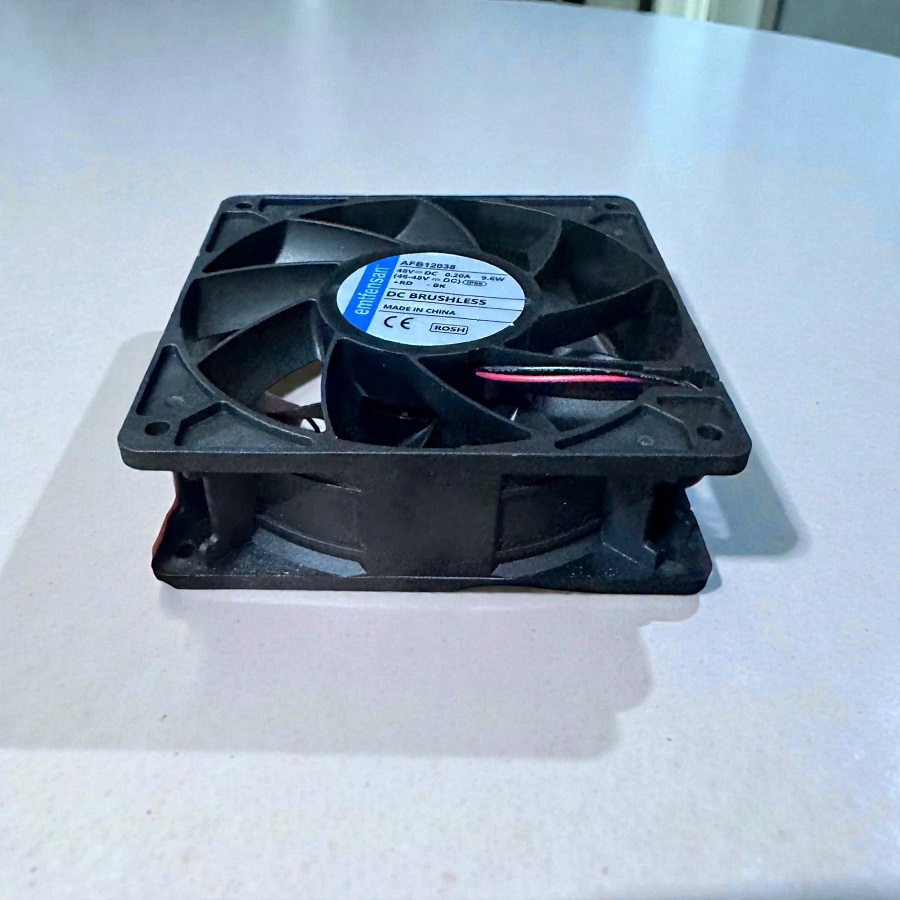 Quạt chống ẩm 48V lắp máy phun sương siêu âm