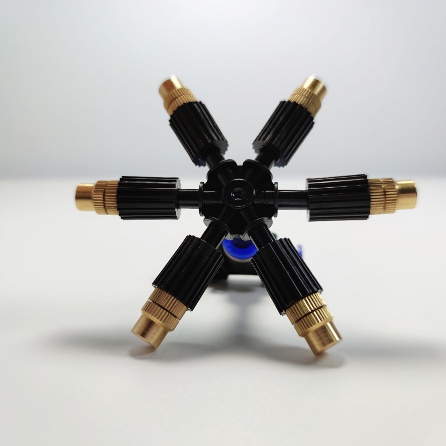 Béc 6 hướng đầu đồng điều chỉnh được