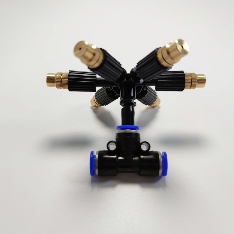 Béc 6 hướng đầu đồng điều chỉnh được