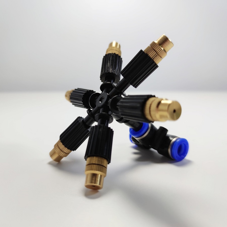 Béc 6 hướng đầu đồng điều chỉnh được