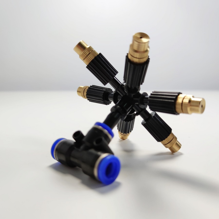 Béc 6 hướng đầu đồng điều chỉnh được