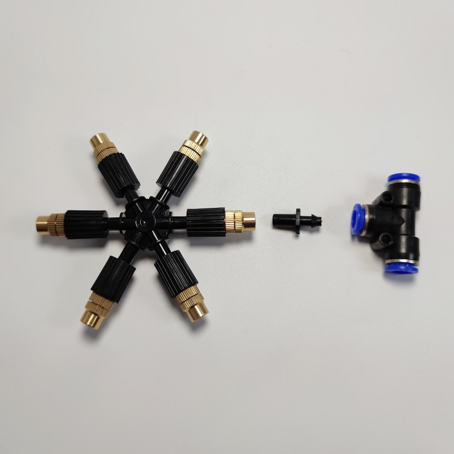 Béc 6 hướng đầu đồng điều chỉnh được