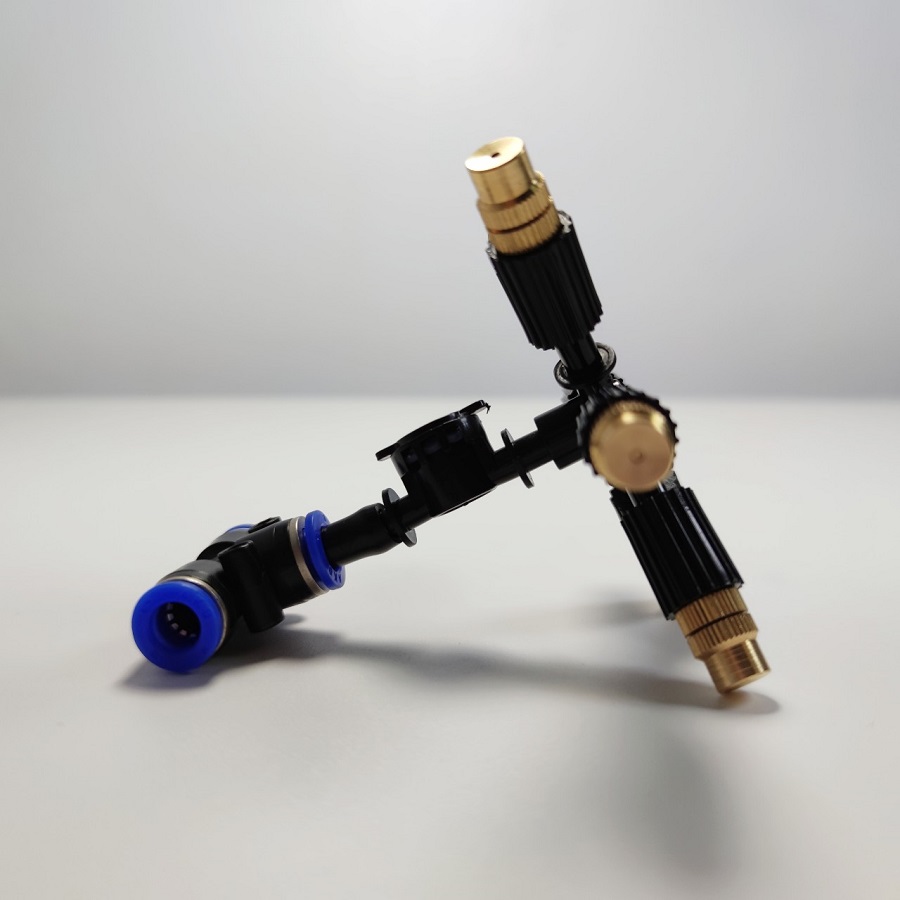 Béc 6 hướng đồng điều hướng có van bù áp