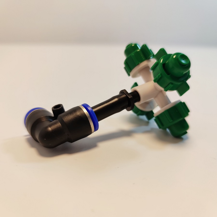 Béc cuối 4 hướng phun sương tưới lan