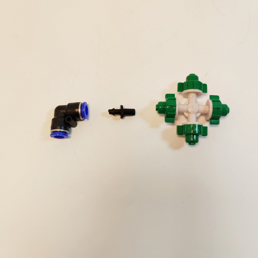 Béc cuối 4 hướng phun sương tưới lan