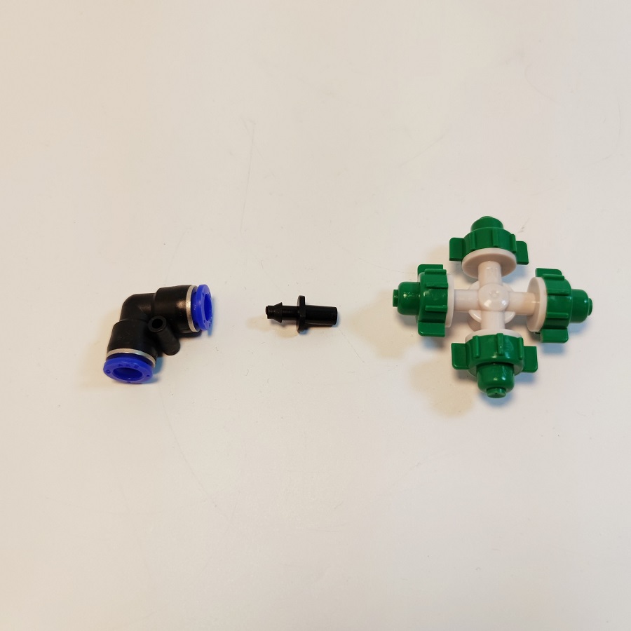 Béc cuối 4 hướng phun sương tưới lan