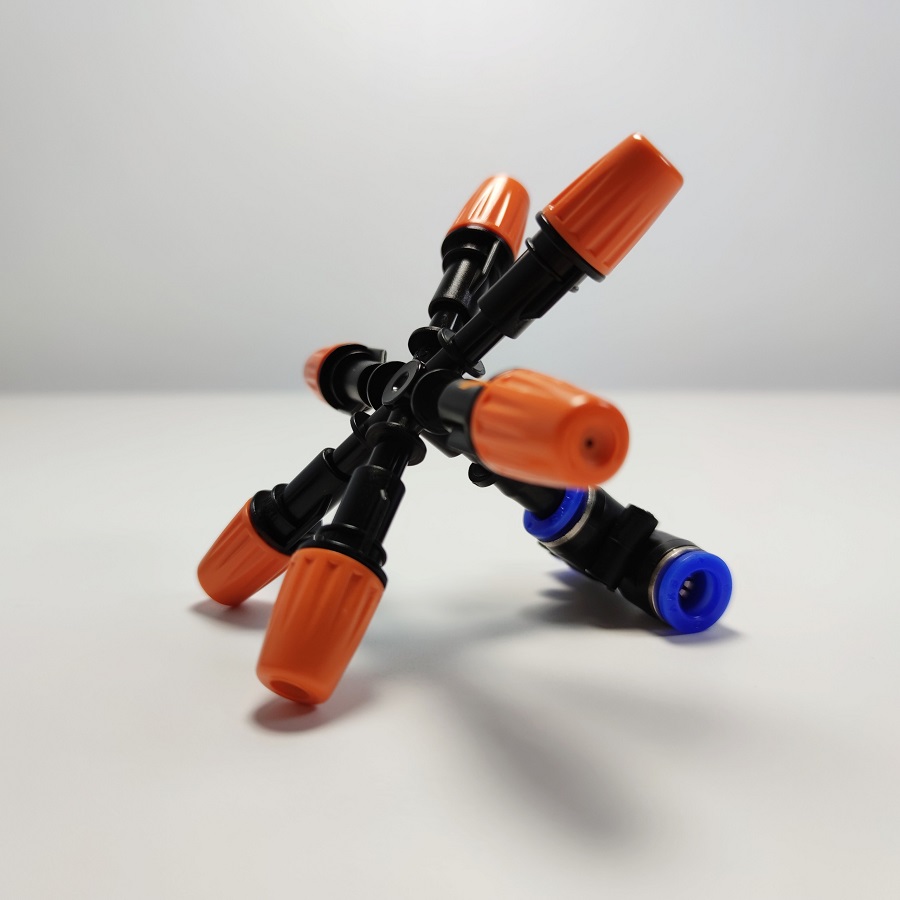 Béc nhựa 6 hướng chuyên tưới lan