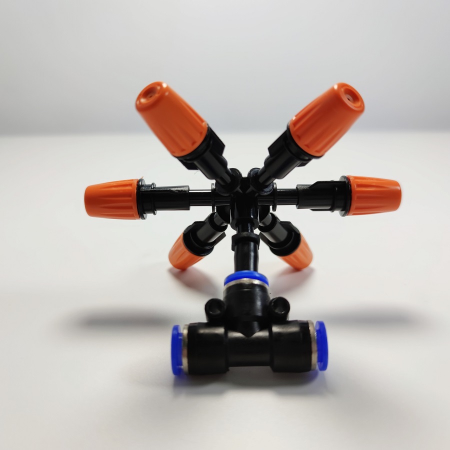 Béc nhựa 6 hướng chuyên tưới lan