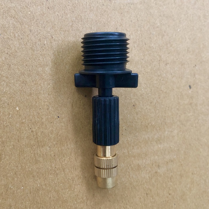 Béc phun sương 1 hướng bằng đồng kèm ren nối ống 21mm