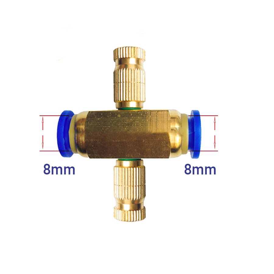 Béc phun sương 2 hướng bằng đồng