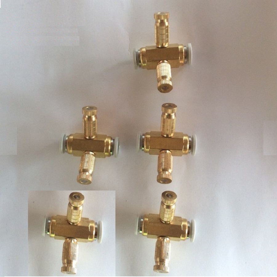 Béc phun sương 2 hướng bằng đồng