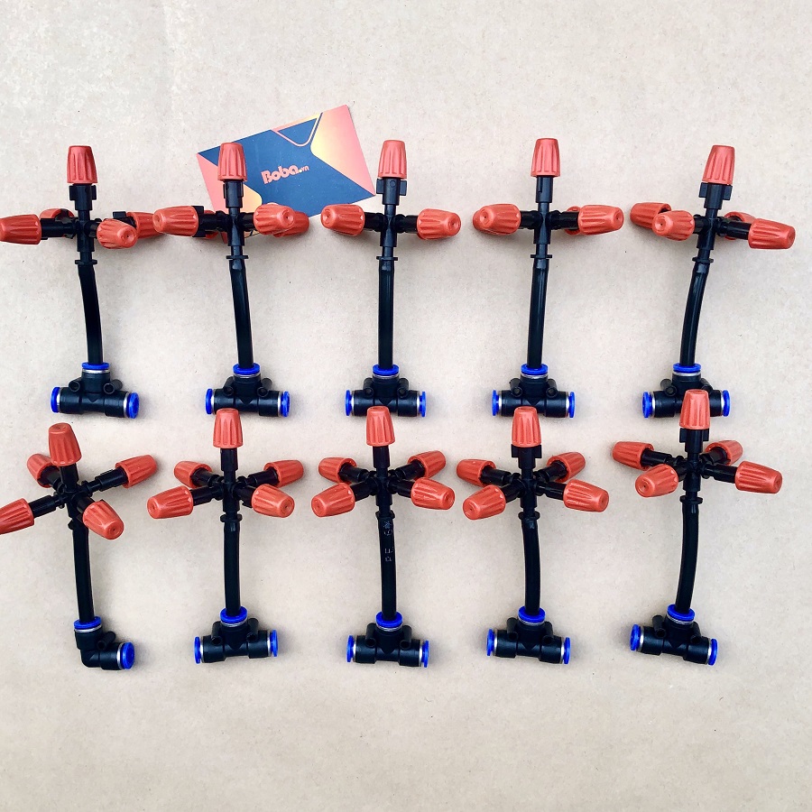 Béc phun sương 5 hướng đầu bằng nhựa