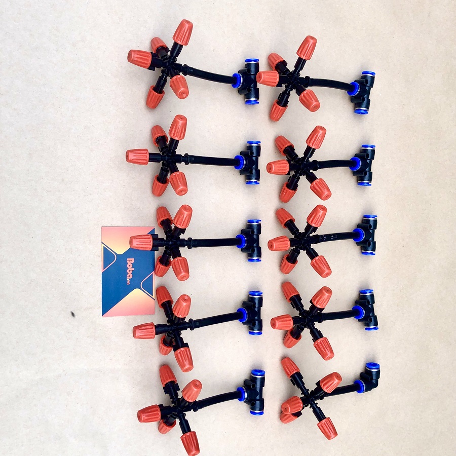 Béc phun sương 5 hướng đầu bằng nhựa