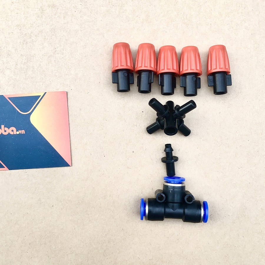 Béc phun sương 5 hướng đầu bằng nhựa