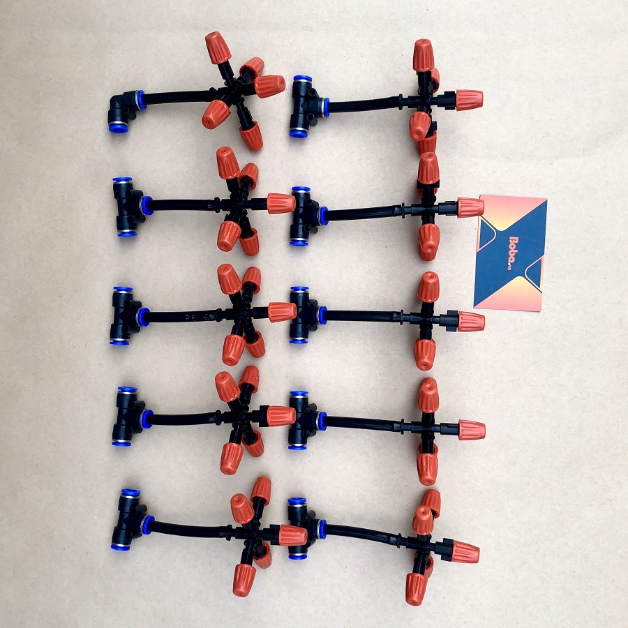 Béc phun sương 5 hướng đầu bằng nhựa