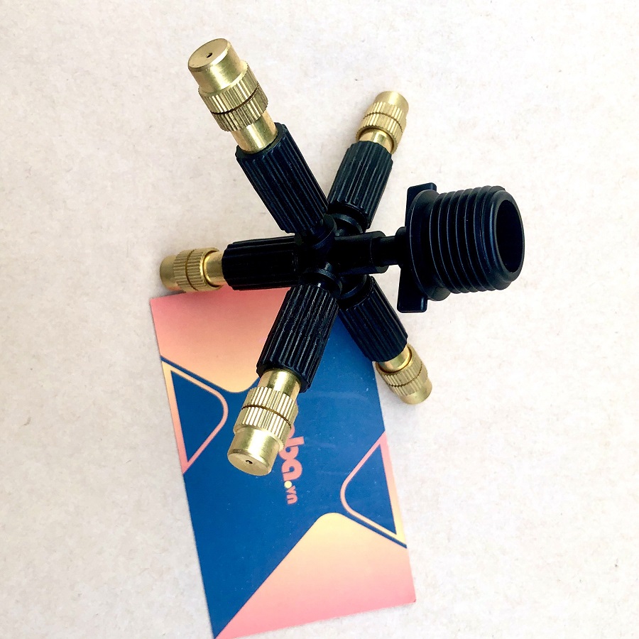 Béc phun sương 5 hướng ren 21