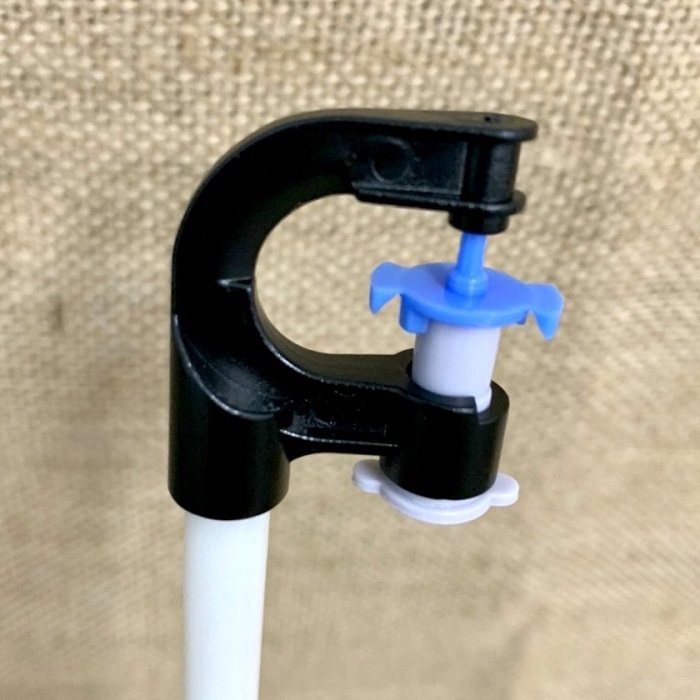 Béc tưới lưu lượng 90 Lít/h - cây cắm thủy tinh 50cm siêu bền