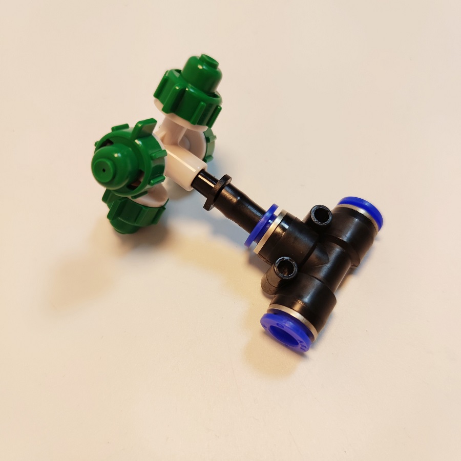 Bộ béc 4 hướng phun tưới lan