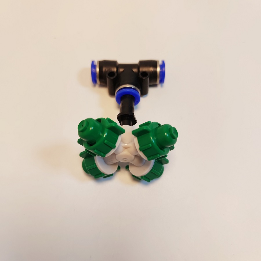 Bộ béc 4 hướng phun tưới lan