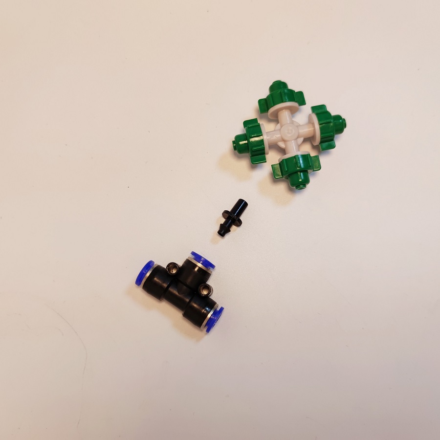 Bộ béc 4 hướng phun tưới lan