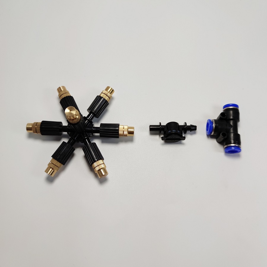 Bộ Béc 7 hướng đầu đồng điều hướng có bù áp