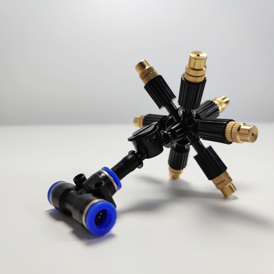 Bộ Béc 7 hướng đầu đồng điều hướng có bù áp