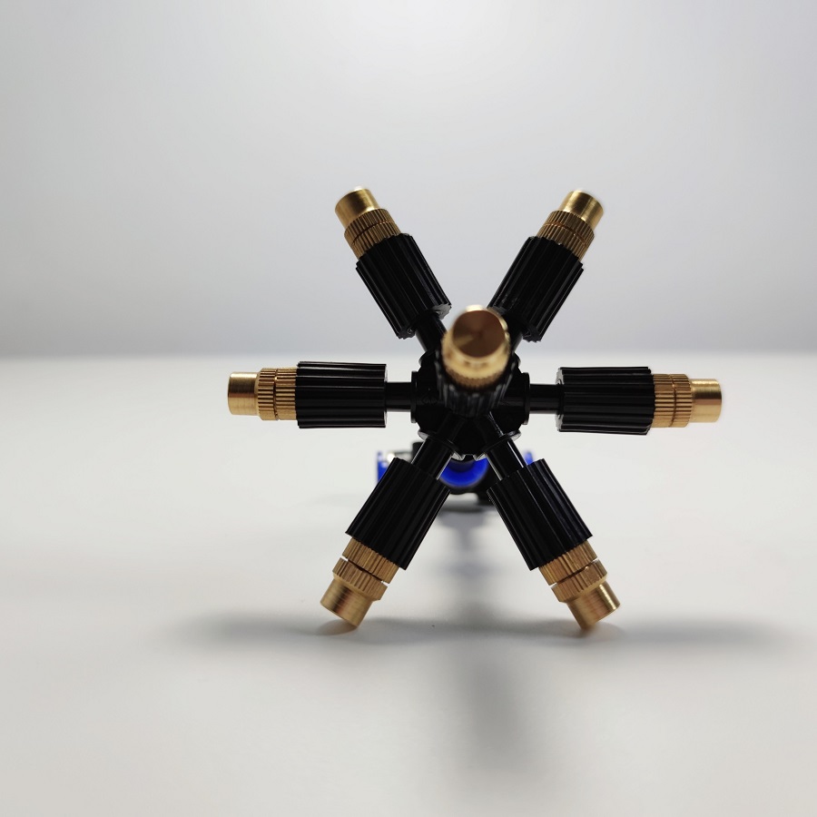 Bộ Béc 7 hướng đầu đồng điều hướng có bù áp