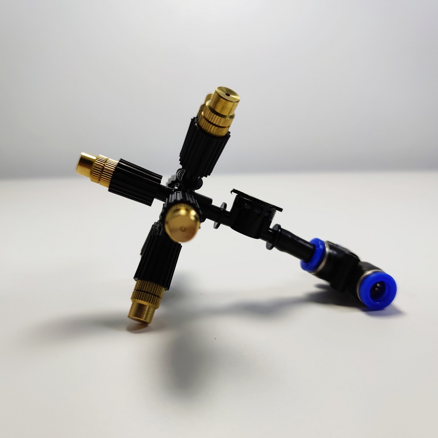 Bộ Béc 7 hướng đầu đồng điều hướng có bù áp