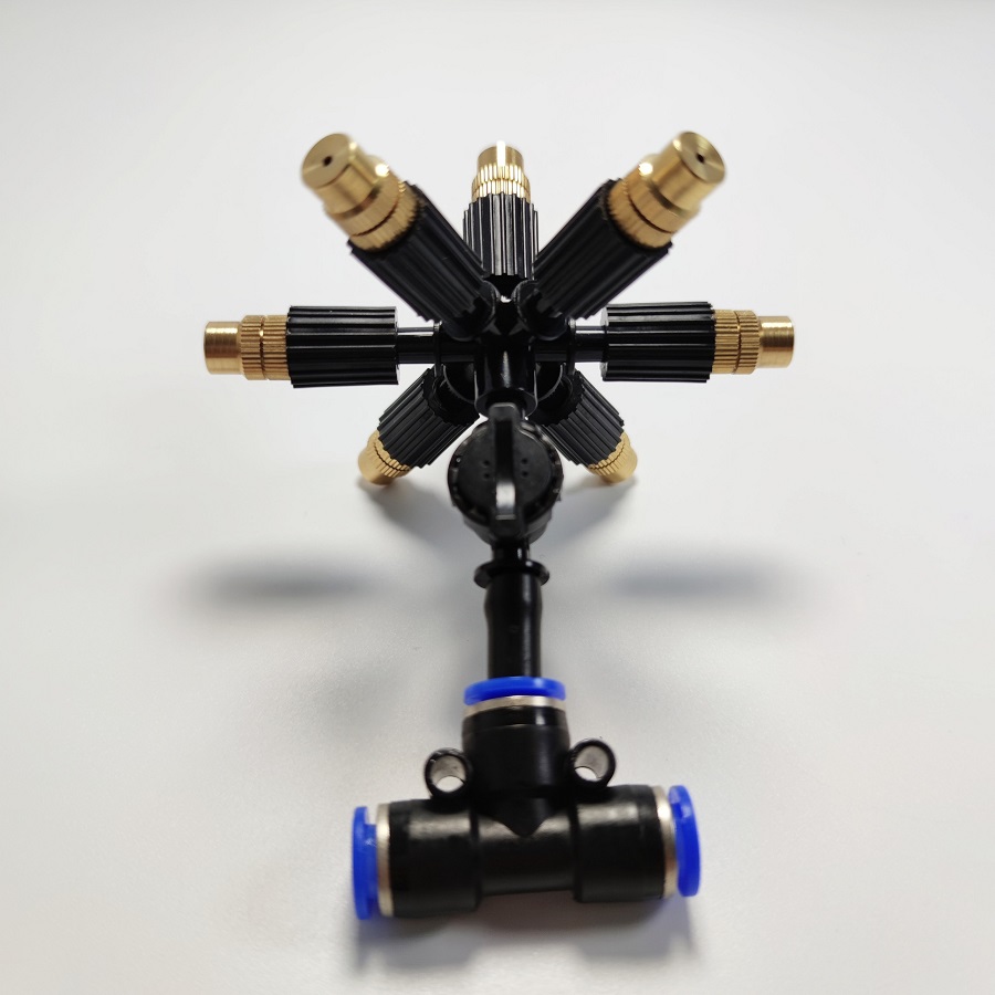 Bộ Béc 7 hướng đầu đồng điều hướng có bù áp