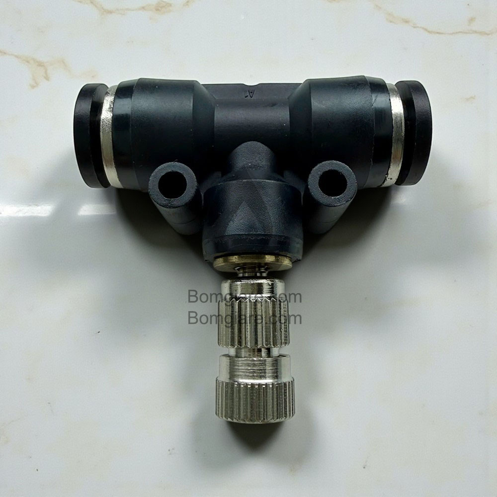 Bộ Béc Phun Sương Mịn Bằng Inox (Gồm Béc  Đế) Cao Cấp Giá Tốt