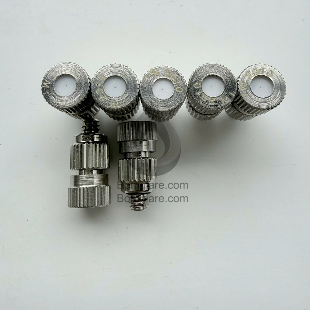 Bộ Béc Phun Sương Mịn Bằng Inox (Gồm Béc  Đế) Cao Cấp Giá Tốt