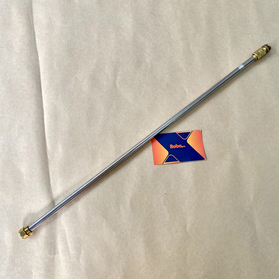 Cần nối dài tưới lan phun thuốc bằng inox 304 dài 1m2