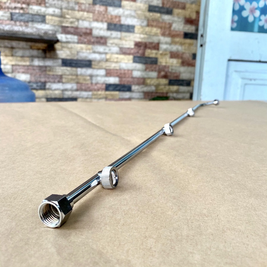 Cần xịt 4 đầu phun bằng inox dài 65cm