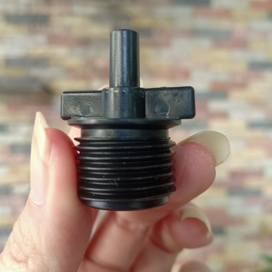 Chân ren 21 đầu đực trơn 6mm