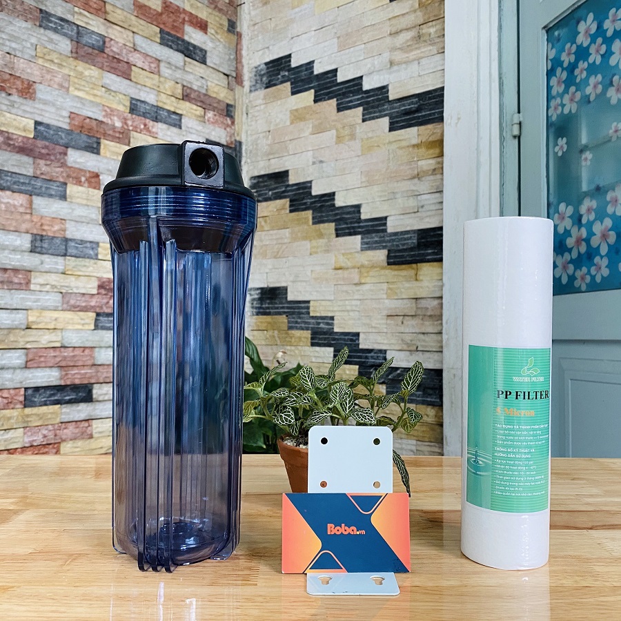 Cốc lọc rác lọc bụi hệ thống phun sương - 1 Răng ngoài 21:8 mm Bộ đầy đủ vít Pas